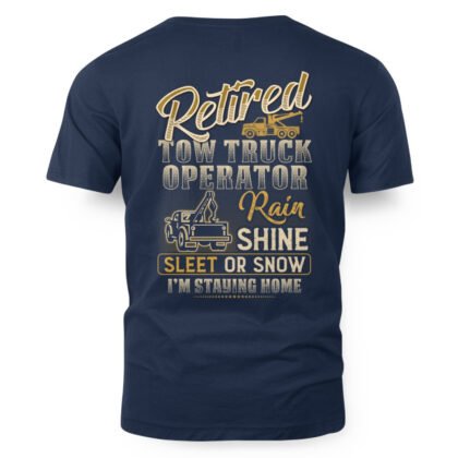 Retired Tow Truck Operator Rain Or Shine